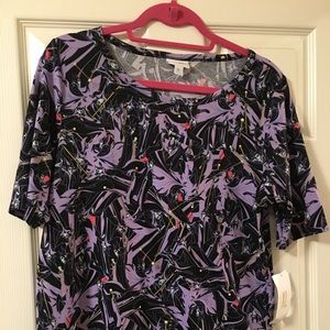 Disney Line LulaRoe Maleficent Gigi size XL
